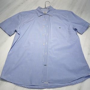 Lacoste Men’s Button Down Shirt - Modern Fit, Size 40/Medium